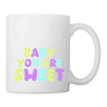 tu es gentil bébé - Mug blanc - blanc - Droite