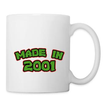 Made in 2001 - Mug - white - Right