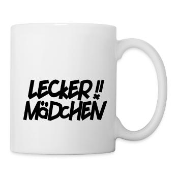 Fille délicieuse, eau de Cologne, moderne - Mug blanc - blanc - Droite