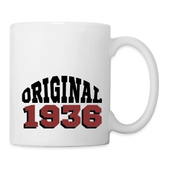 Original 1936 - Tasse - Weiß - Rechts