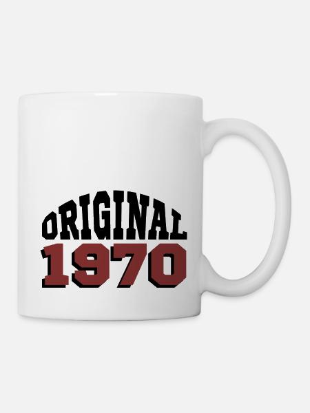 Original 1970 - Tasse - Weiß
