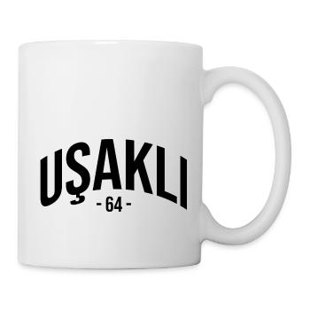 Usak 64 Türkei Turkiye Geschenk Urlaub TR Türk - Tasse - Weiß - Rechts