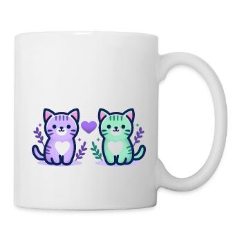 Cat Love - Mug - white - Right