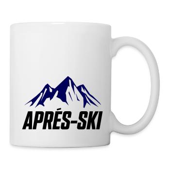 Apres ski berge - Tasse - Weiß - Rechts