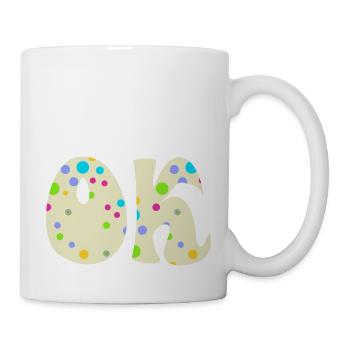 Ok - Tasse - Weiß - Rechts