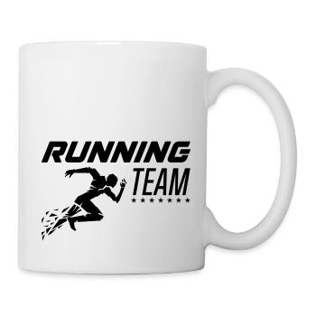 running team - Mug - white - Right