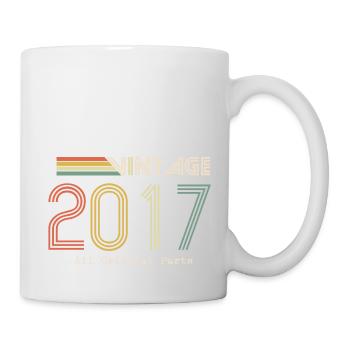 Epic & Legendary Born 2017: 7-jähriges Jubiläum - Tasse - Weiß - Rechts