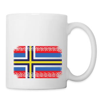 suède suède scandinavie le nord viking norvège - Mug blanc - blanc - Droite