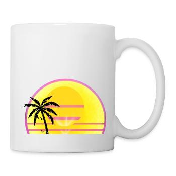 Sonnen Sommer Ruhetag - Tasse - Weiß - Rechts