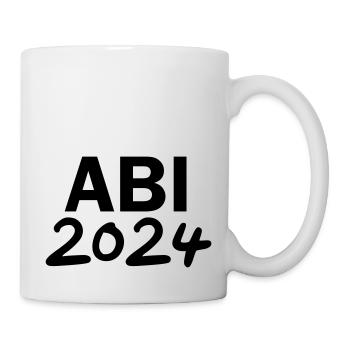 Abi 2024 Abitur 24 - Tasse - Weiß - Rechts
