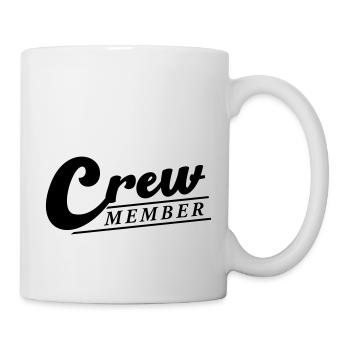 membre d’équipage - Mug blanc - blanc - Droite