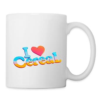 I Love Cereal 13 - Mug - white - Right