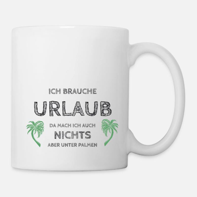 J’ai besoin de vacances - Mug blanc - blanc