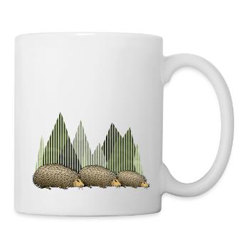 Hedgehogs - Mug - white - Right