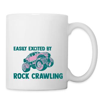 Easily Excited By Rock Crawling 2 - Mug - white - Right