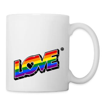 Love LGBT+ 3D 2 - Mug - white - Right