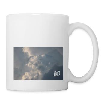 kumori nuageux et ciel nuage de Normandie - Mug blanc - blanc - Droite