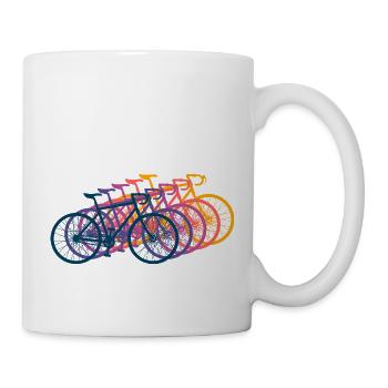 Bicycle Road Bike Vintage Retro - Mug - white - Right