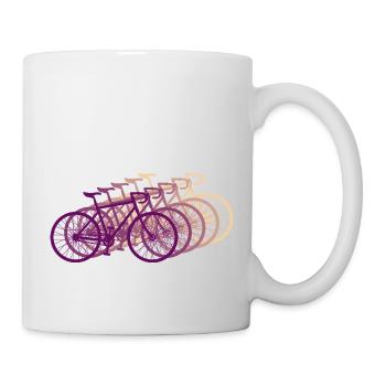 Bicycle Road Bike Vintage Retro - Mug - white - Right