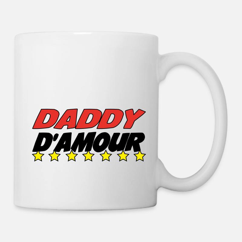 DADDY d'amour - Mug blanc - blanc