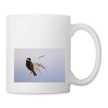 Bunting On Reeds - Mug - white - Right