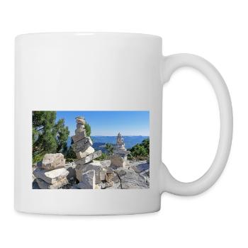 Stones 1 - Tasse - Weiß - Rechts