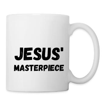 Jesus' masterpiece - Mug - white - Right
