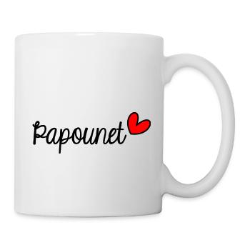 PAPOUNET. DAD. FATHER'S DAY. HAPPY FATHER'S DAY - Mug - white - Right
