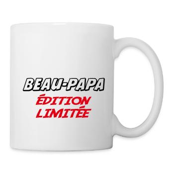 BEAU PAPA édition limitée - Mug blanc - blanc - Droite