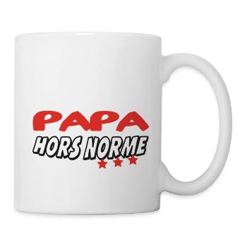 PAPA HORS NORME - Mug blanc - blanc - Droite