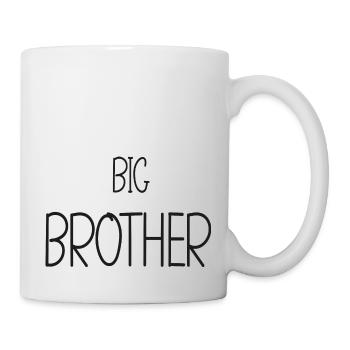 Großer Bruder - Großer Bruder - Großes Herz - Tasse - Weiß - Rechts