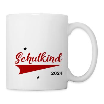 "School Child" Lettering 2024 College Style - Mug - white - Right