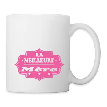 LA MEILLEURE Mère - Mug blanc - blanc - Droite