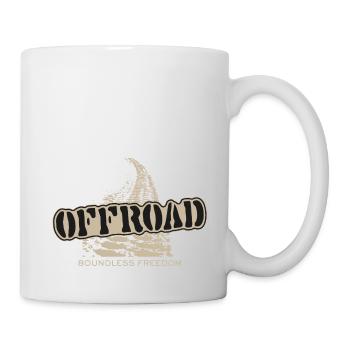 Motorcycle Motocross Offroad - Infinite Freedom - Mug - white - Right