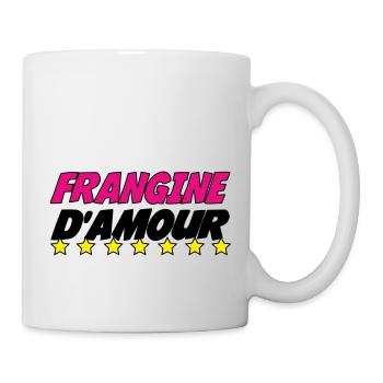FRANGINE d'amour - Mug blanc - blanc - Droite