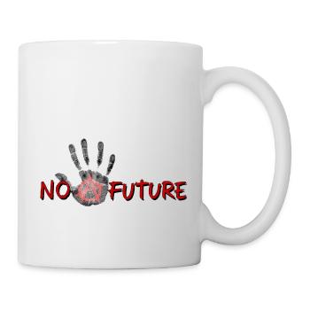 Pas de palmier du futur - Mug blanc - blanc - Droite