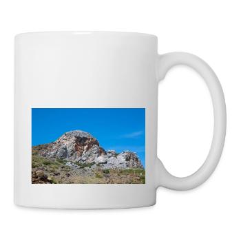 Formation rocheuse sur le littoralTherma Springs - Mug blanc - blanc - Droite