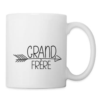 Grand frère -minimliste - Mug blanc - blanc - Droite