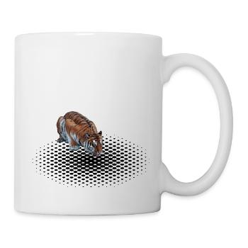 Dotted Tiger - Mug - white - Right