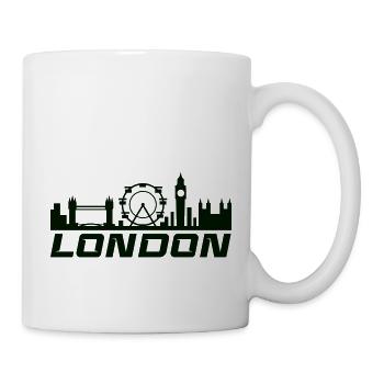 Skyline de Londres - Mug blanc - blanc - Droite