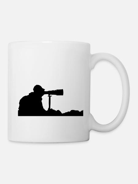 Photographe - Mug blanc - blanc