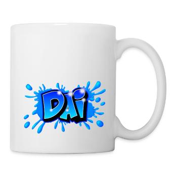 Graffiti name DAI "DAI" imprimable sur tout - Mug blanc - blanc - Droite