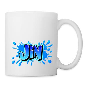 Graffiti JIN Imprimable sur tout !! - Mug blanc - blanc - Droite