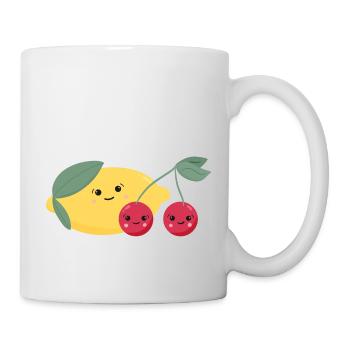 Lemon & Cherries - Mug - white - Right