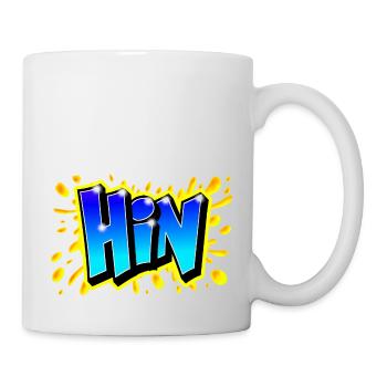 GRAFFITI FIRST NAME "HIN" PRINTABLE BY MAX THE TAGGER - Mug - white - Right