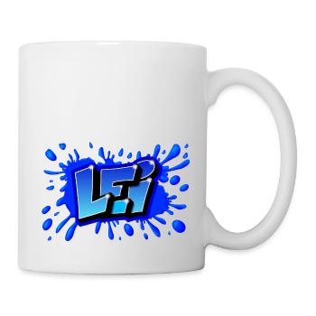 GRAFFITI VORNAME LEI DRUCKBAR - Tasse - Weiß - Rechts