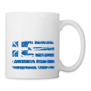 Greece Flag - Mug - white - Right