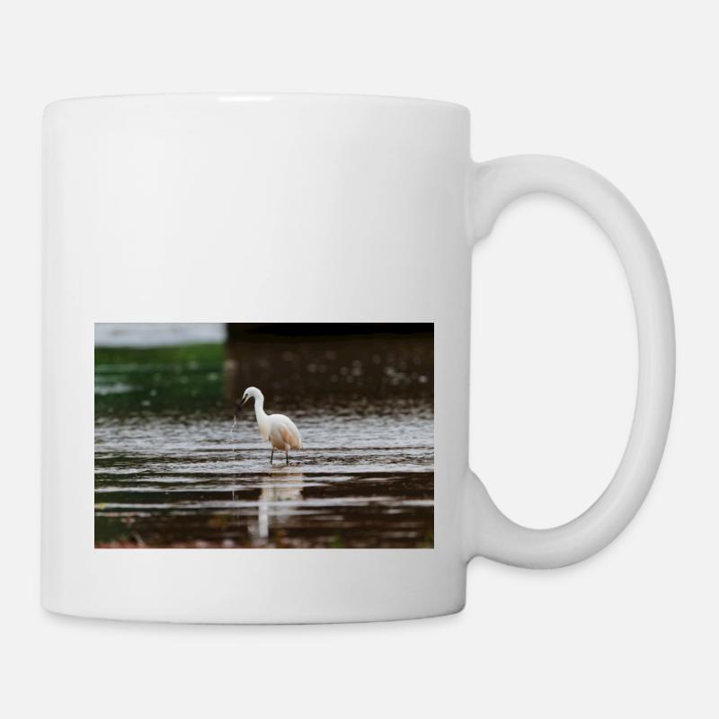 Little Egret 2 - Mug - white