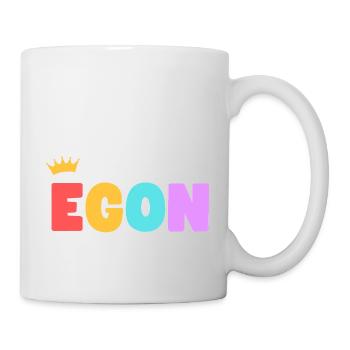 Egon! Personalisierbar - Tasse - Weiß - Rechts
