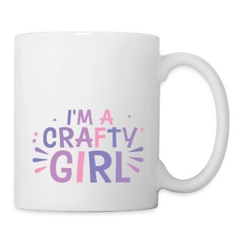 I'm A Crafty Girl 4 - Tasse - Weiß - Rechts